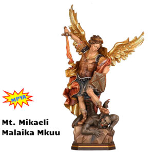 St Michael Archangel statue